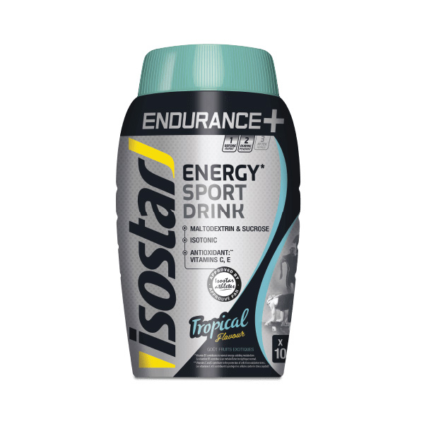 Isostar Высокоэнергетический изотонический напиток Long Energy, tropical endurance+ 790г