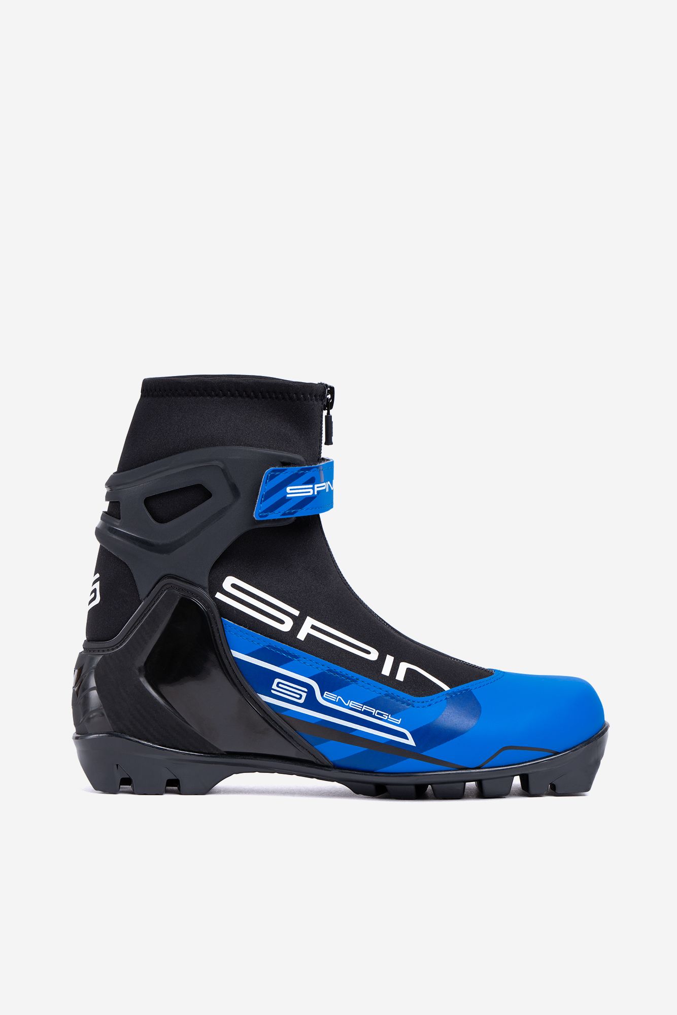 Лыжные ботинки SPINE NNN Energy (258) (черный/синий) (38)