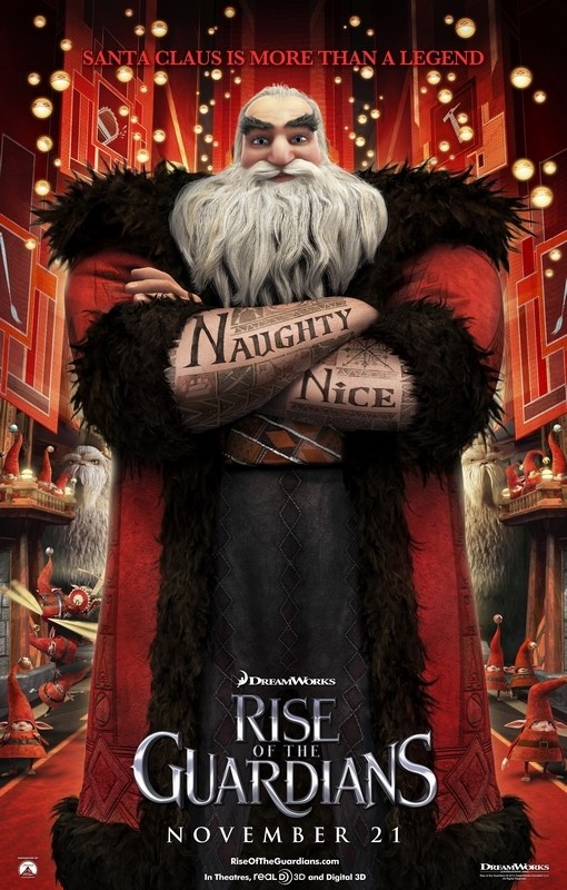 

Постер к мультфильму "Хранители снов" (Rise of the Guardians) A4
