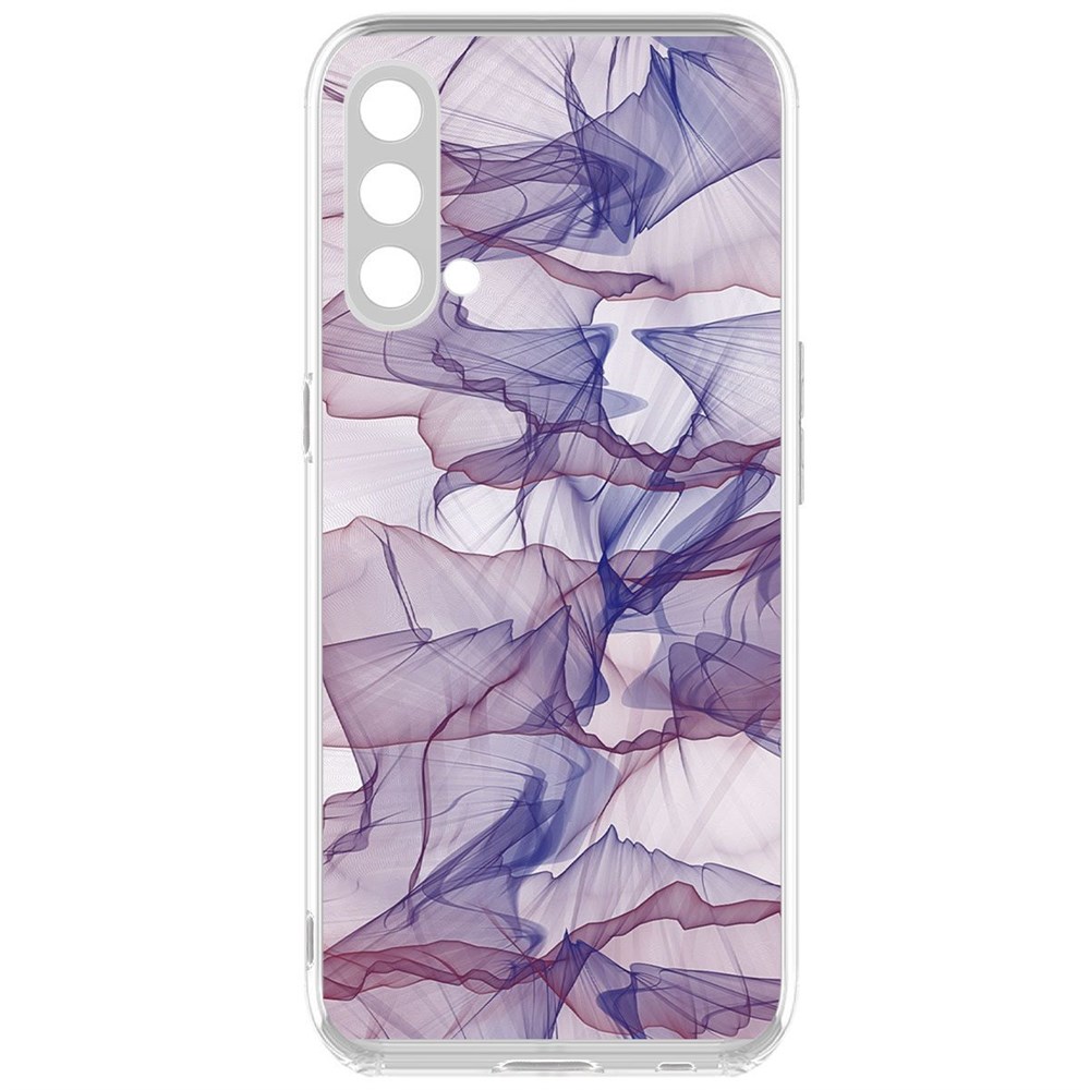 

Чехол-накладка Krutoff Clear Case Абстракт 15 для OnePlus Nord CE 5G, Прозрачный