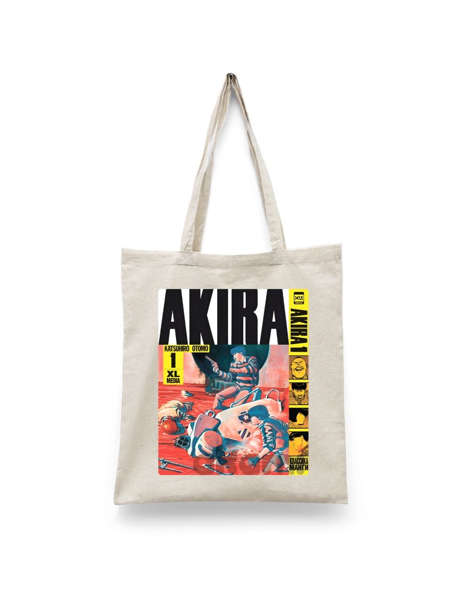 

Шоппер унисекс Каждому Своё Акира/Akira/Аниме ANAK9, белый, Акира/Akira/Аниме ANAK9