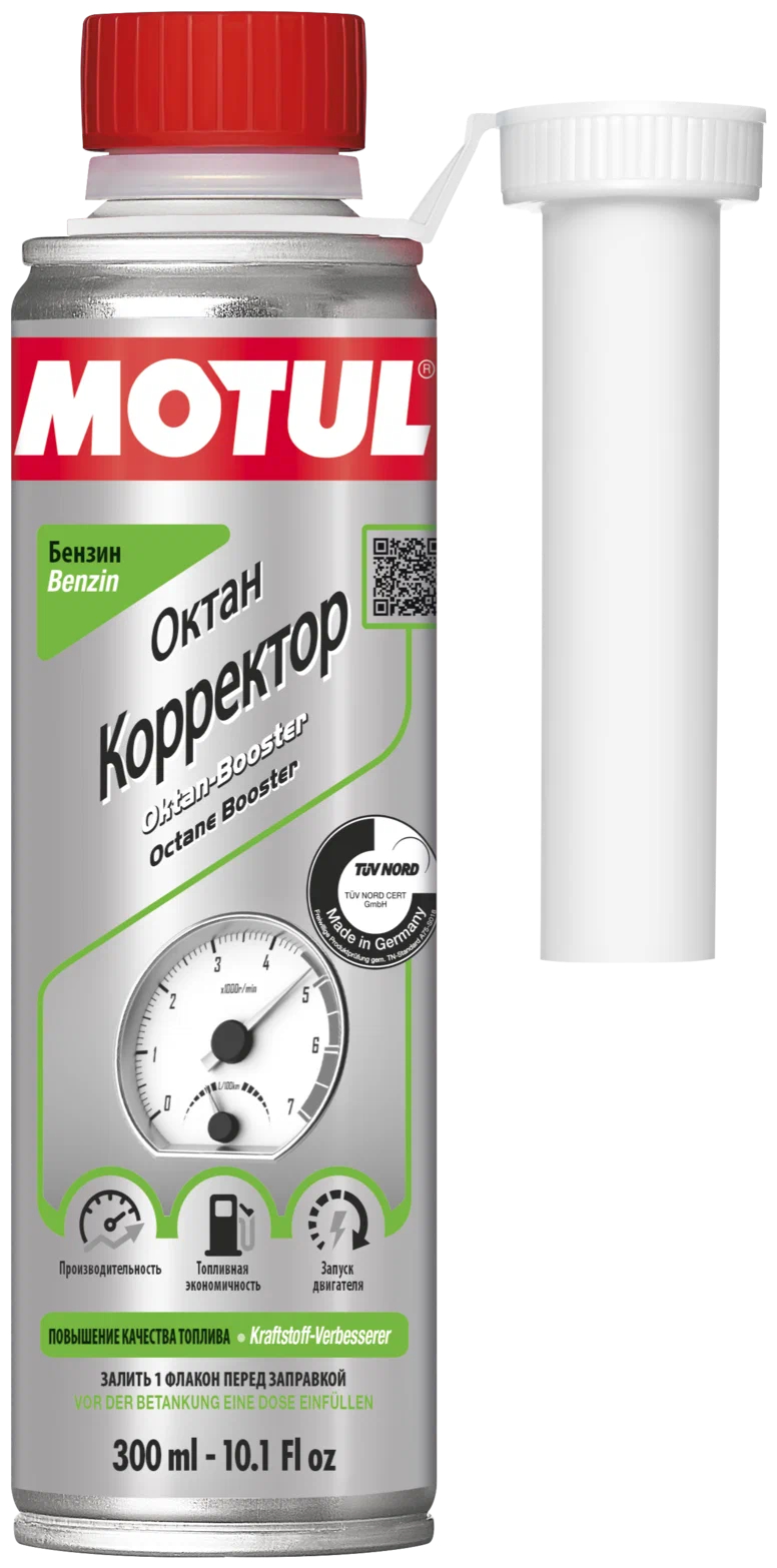 Увеличитель Октанового Числа Бенз. Octane Booster Gasoline 300мл Motul 110755 MOTUL арт. 1