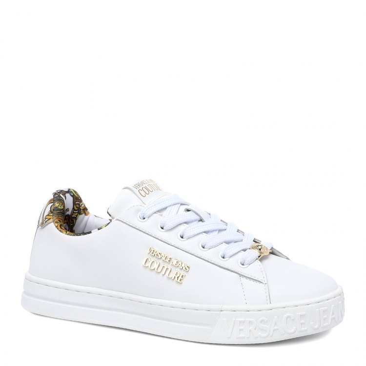 фото Кеды женские versace jeans 71va3skl белые 36 eu