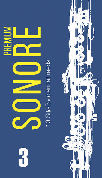 

Sonore Трости для кларнета inB/inA № 3 (10шт), FedotovReeds FR16C004