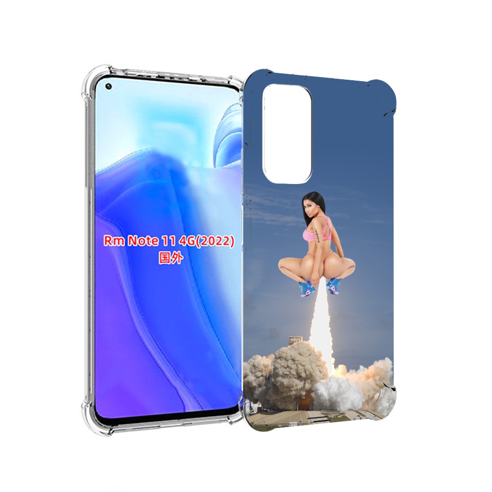 

Чехол MyPads ники-минаж-ракета детский для Xiaomi Redmi Note 11 4G ( Глобальная версия ), Tocco