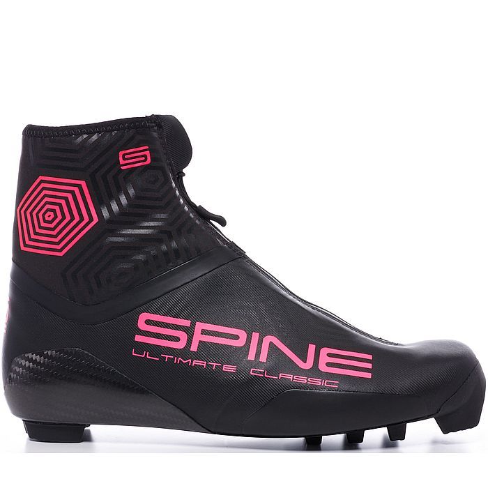 

Лыжные ботинки SPINE NNN Ultimate Classic (293-S SCF (Bl/Pi)) (черный/розовый) (44)