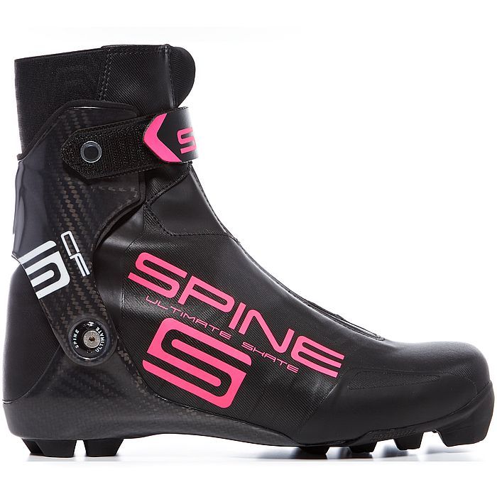 

Лыжные ботинки SPINE NNN Ultimate Skate (599 SCF (Bl/Pi)) (черный/розовый) (44), Ultimate Skate