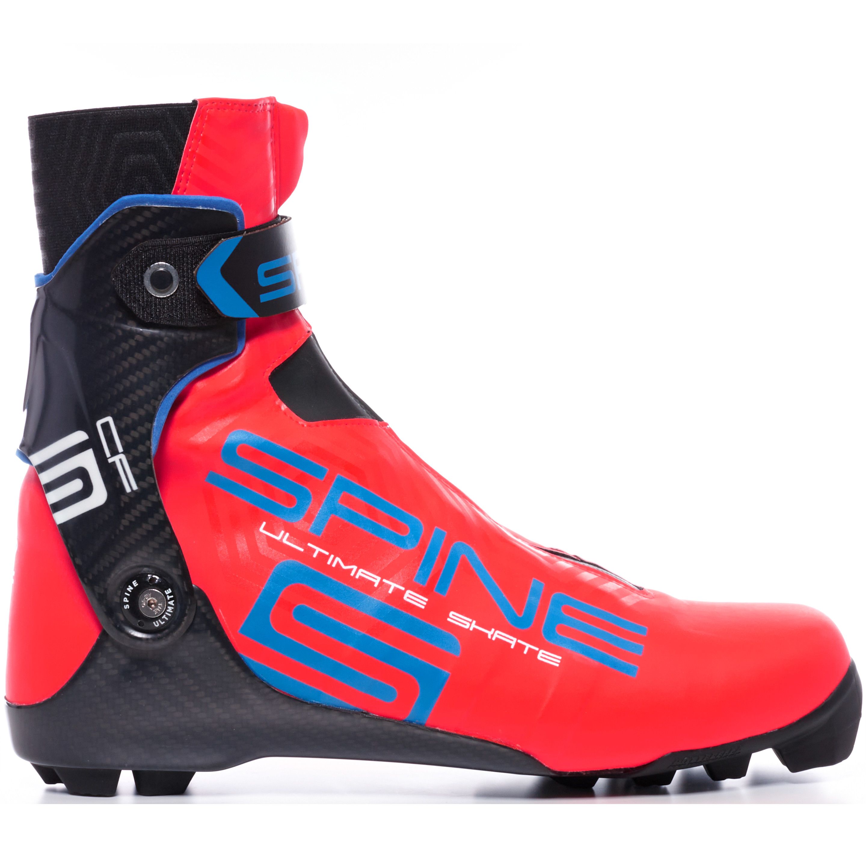 

Лыжные ботинки SPINE NNN Ultimate Skate (599 SCF (Or/Bl)) (оранжевый/синий) (46,5)