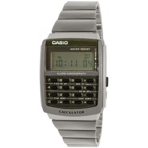 

Наручные часы мужские Casio CA-506-1 серые, CA-506-1