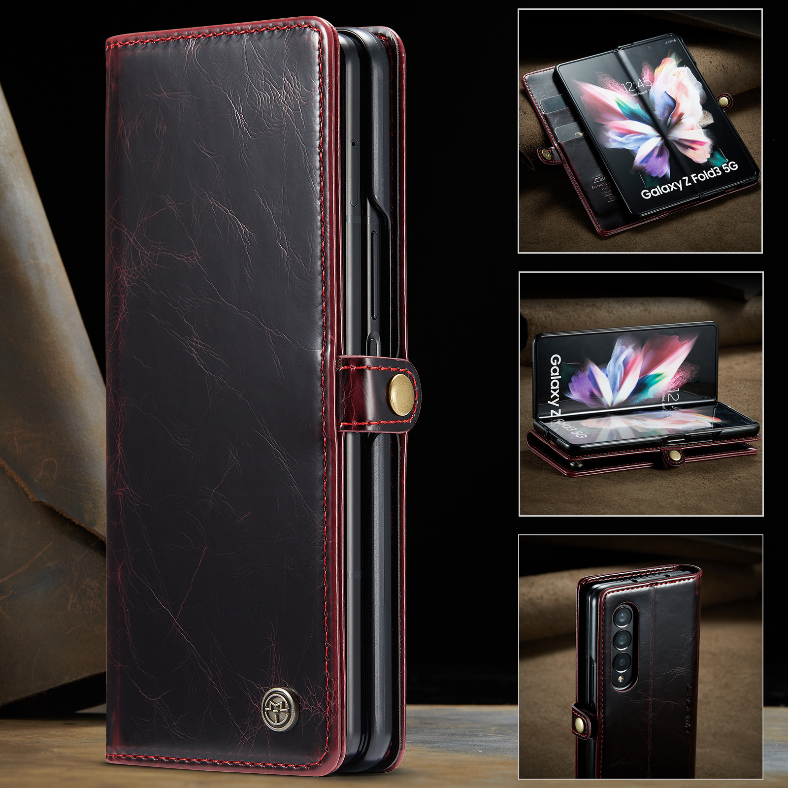 

Чехол MyPads для Samsung Galaxy Z Fold4 черный (230602)