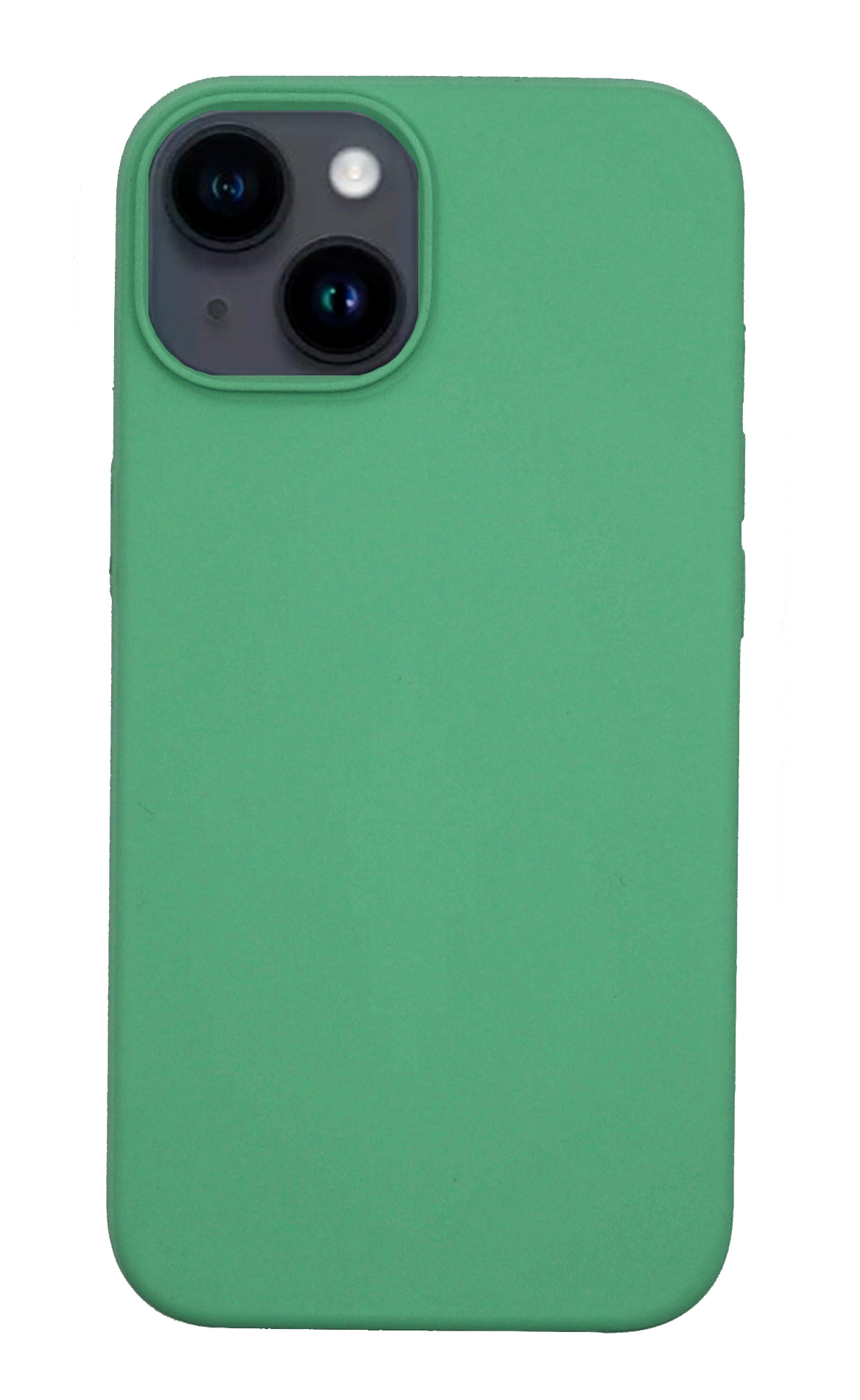 

Чехол - накладка для iPhone 13, Silicon Case, без лого, мятный, Зеленый