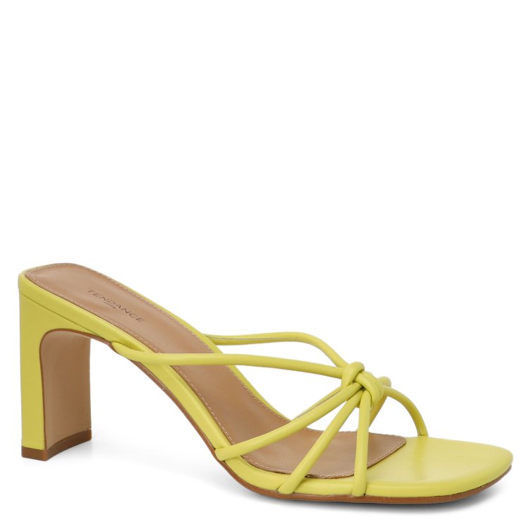 

Шлепанцы женские Tendance CLF349-07 желтые 36 EU, CLF349-07