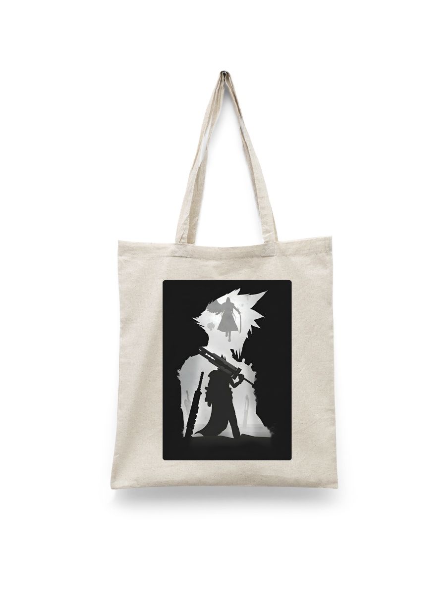 

Шоппер унисекс Каждому Своё Final Fantasy/Игра GMFF16, белый, Final Fantasy/Игра GMFF16