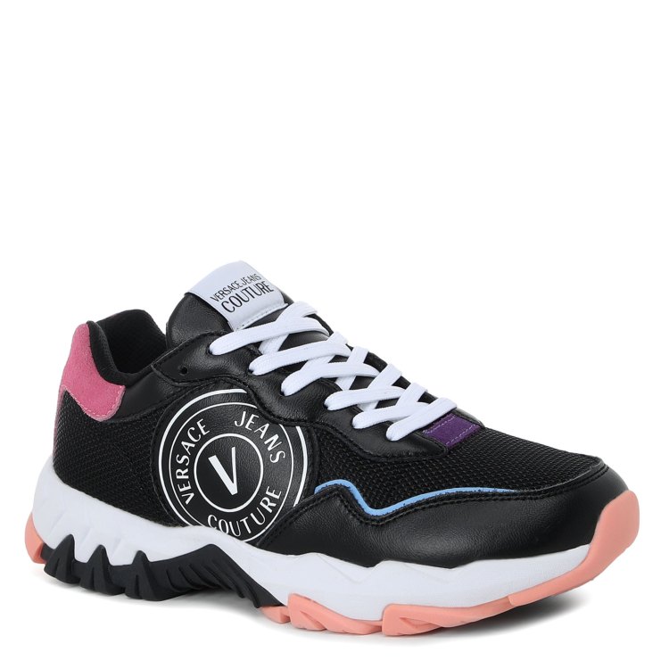 

Кроссовки женские Versace Jeans Couture 73VA3SG5 черные 37 EU, 73VA3SG5