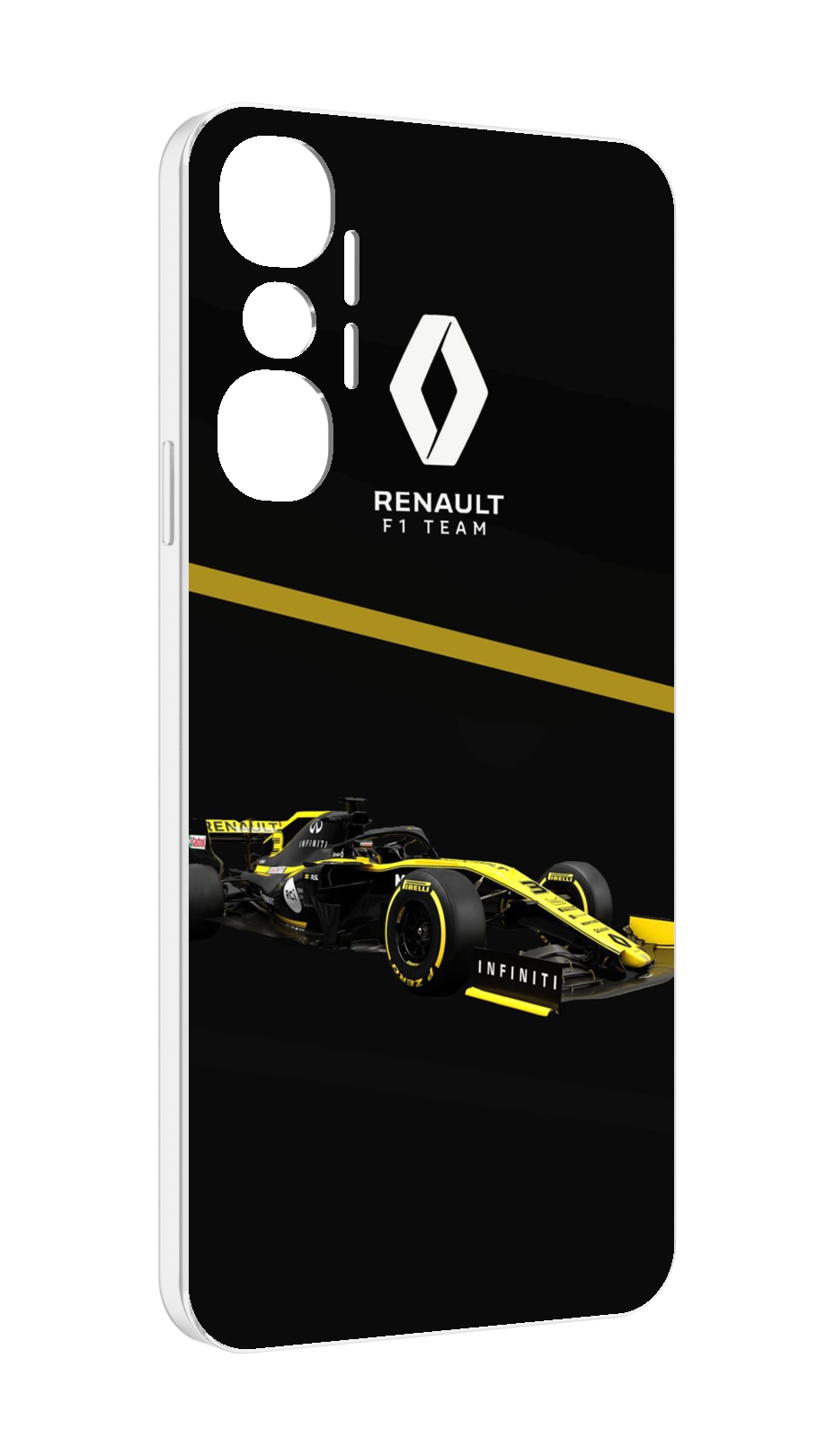 

Чехол MyPads renault 2 для Infinix Hot 20 4G, Прозрачный, Tocco