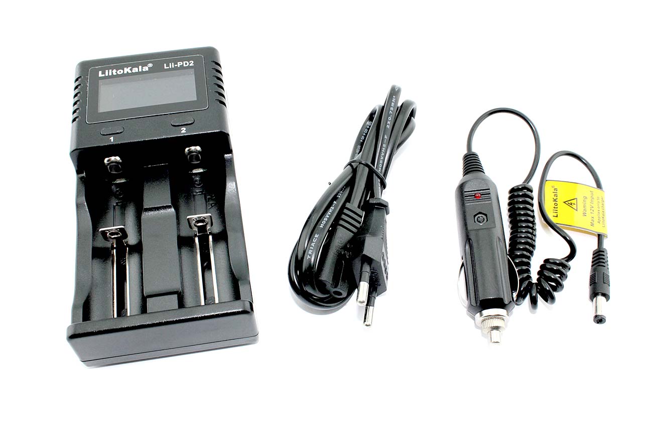 Зарядное устройство LiitoKala Lii-PD2 + CAR charger 12V автомобильное зарядное устройство xiaomi mi 20w wireless car charger
