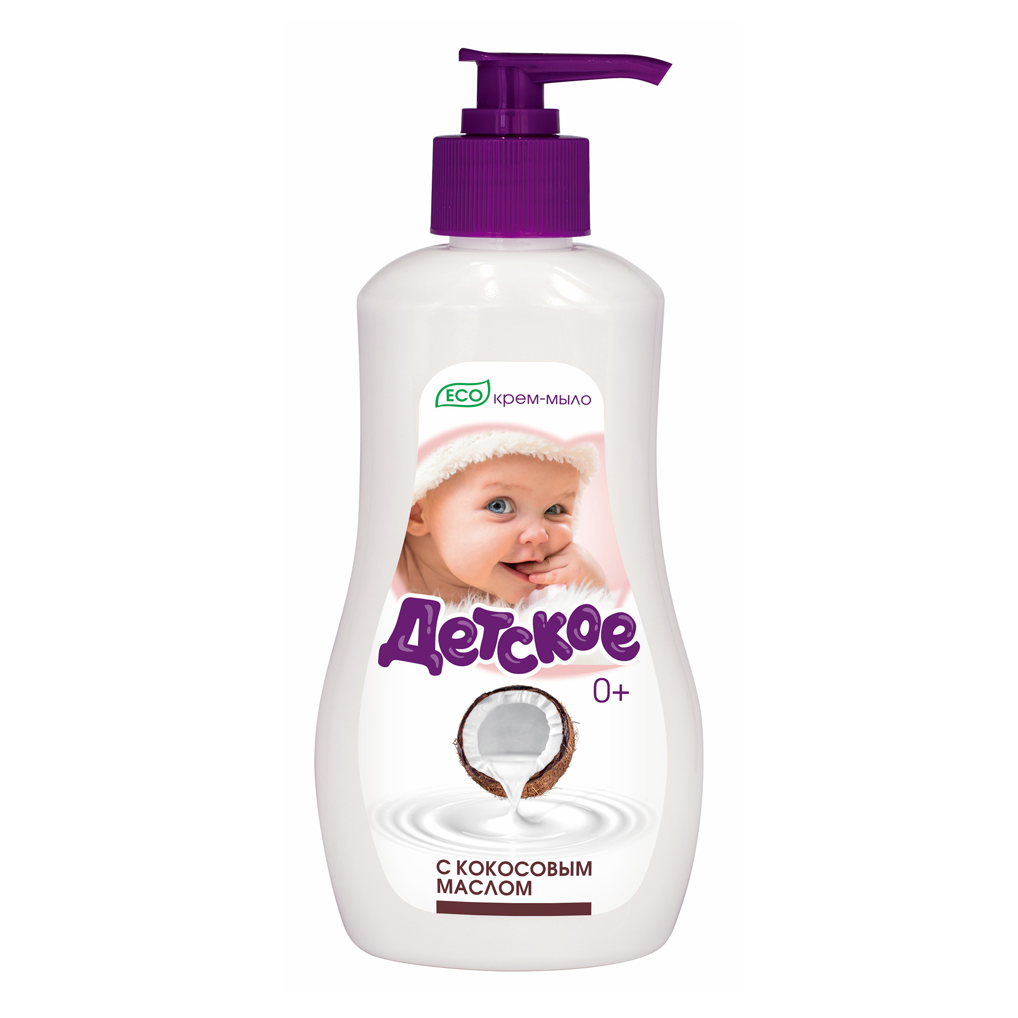 Детское мыло жидкое Весна Детское Eсо гигиеническое с нейтральным pH кокосовое масло 280 г