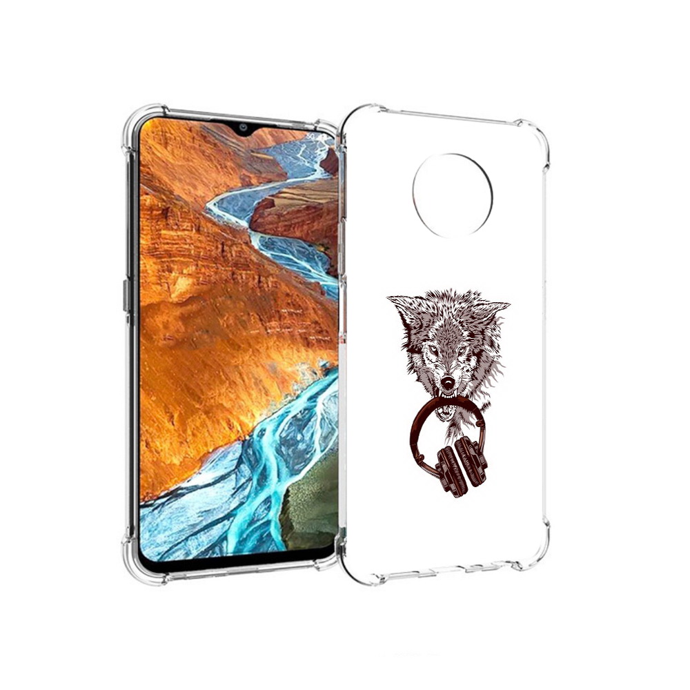 

Чехол MyPads Tocco для Nokia G300 дикий волк (PT224563.108.325), Прозрачный, Tocco