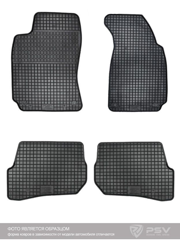 

Коврики в машину для Honda / Хонда Civic VIII (4D) 2005-2011 г. - Sd резиновый Petex 99012, Honda