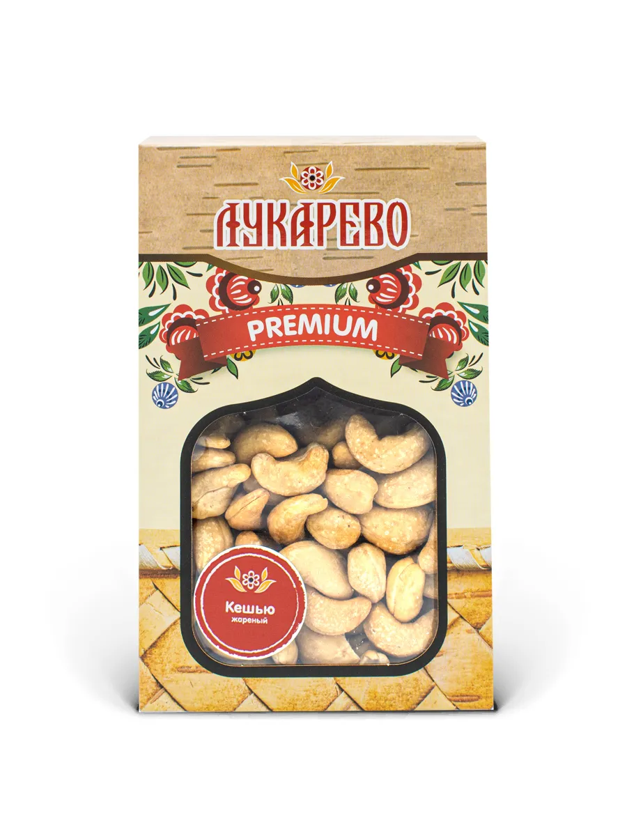 

Кешью жареный Лукарево 200 г, LUK011