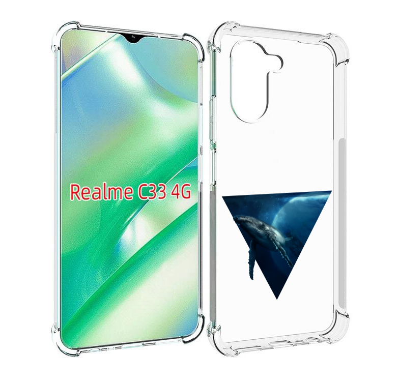 

Чехол MyPads 3D кит для Realme C33 4G, Прозрачный, Tocco