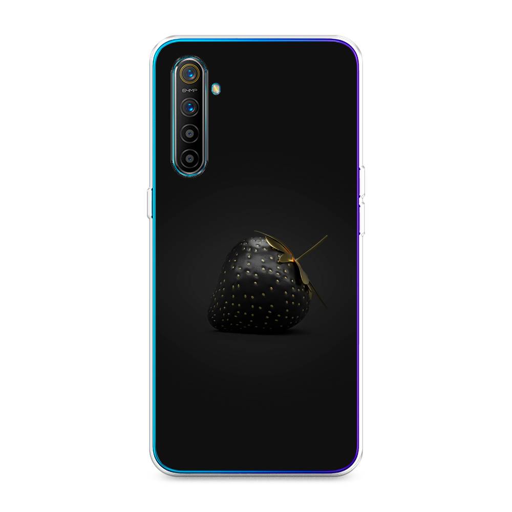 фото Силиконовый чехол "черная клубника" на realme xt awog