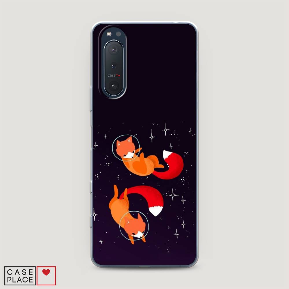 

Чехол Awog на Sony Xperia 5 II "Лисы космонавты", Разноцветный, 54750-4