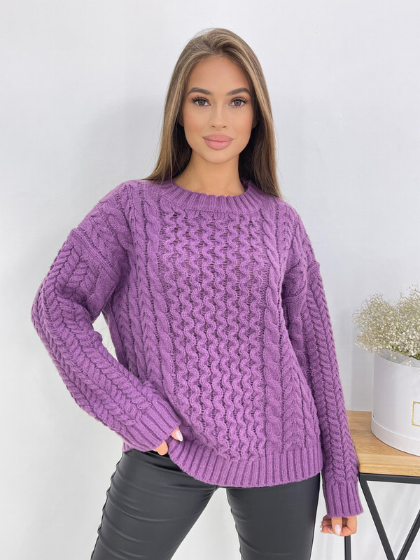 

Свитер женский S-Family 126-С фиолетовый 44-50 RU, 126-С