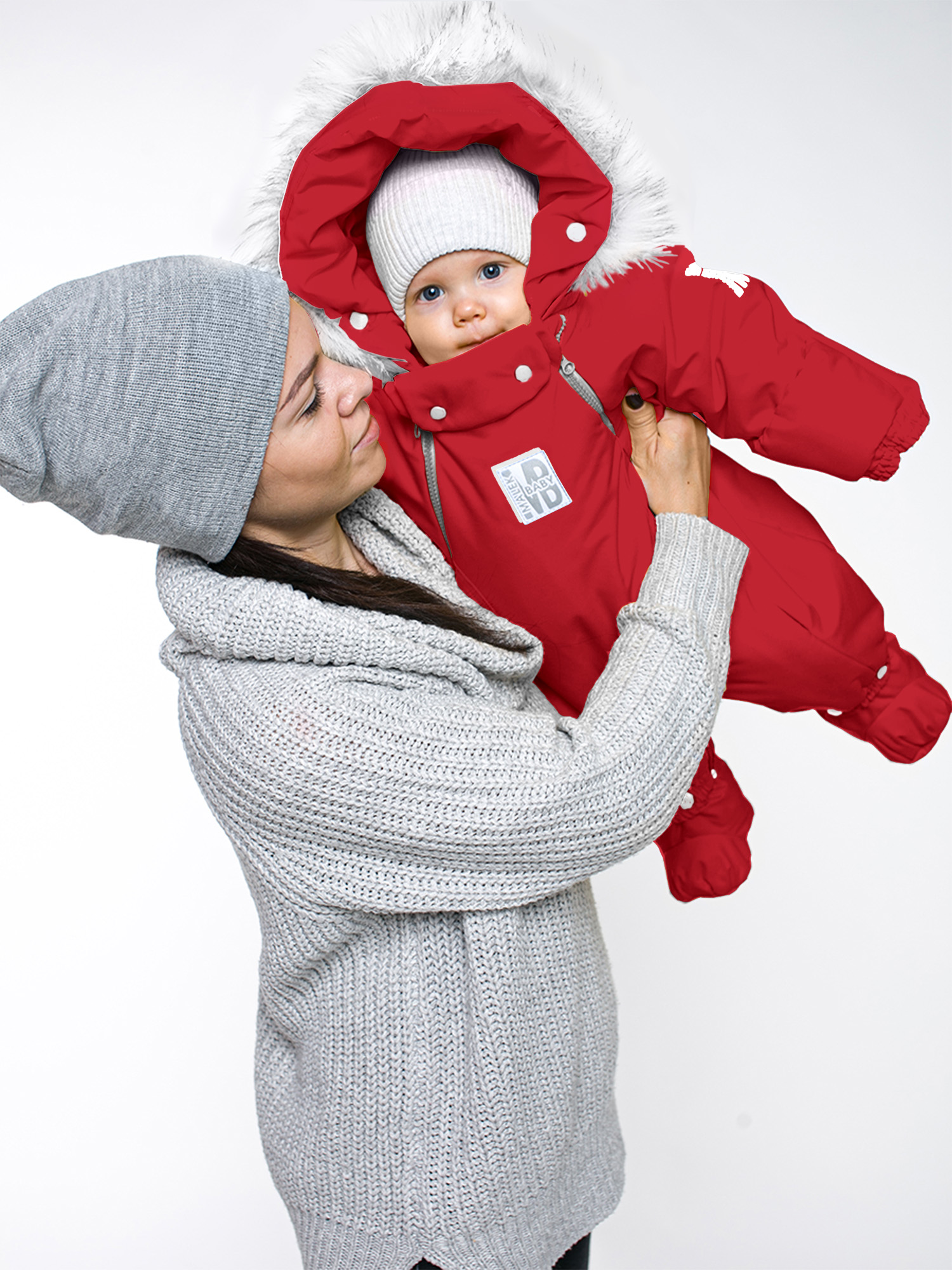 

Комбинезон-конверт MaLek BaBy 163ШМ/2, клубника, 80, 163ШМ/2