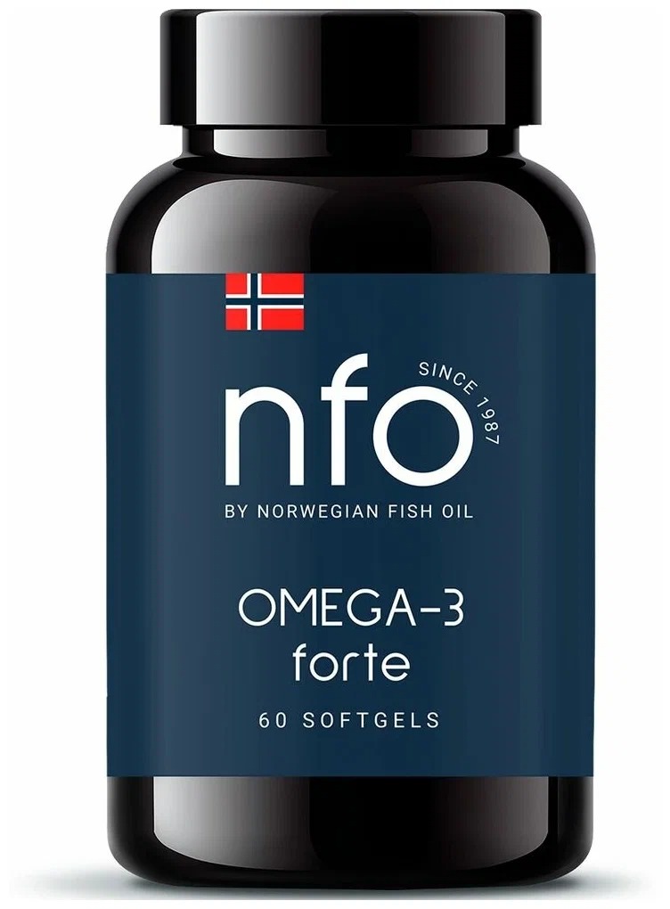 Купить Norwegian Fish Oil Омега 3 Форте 60 капсул