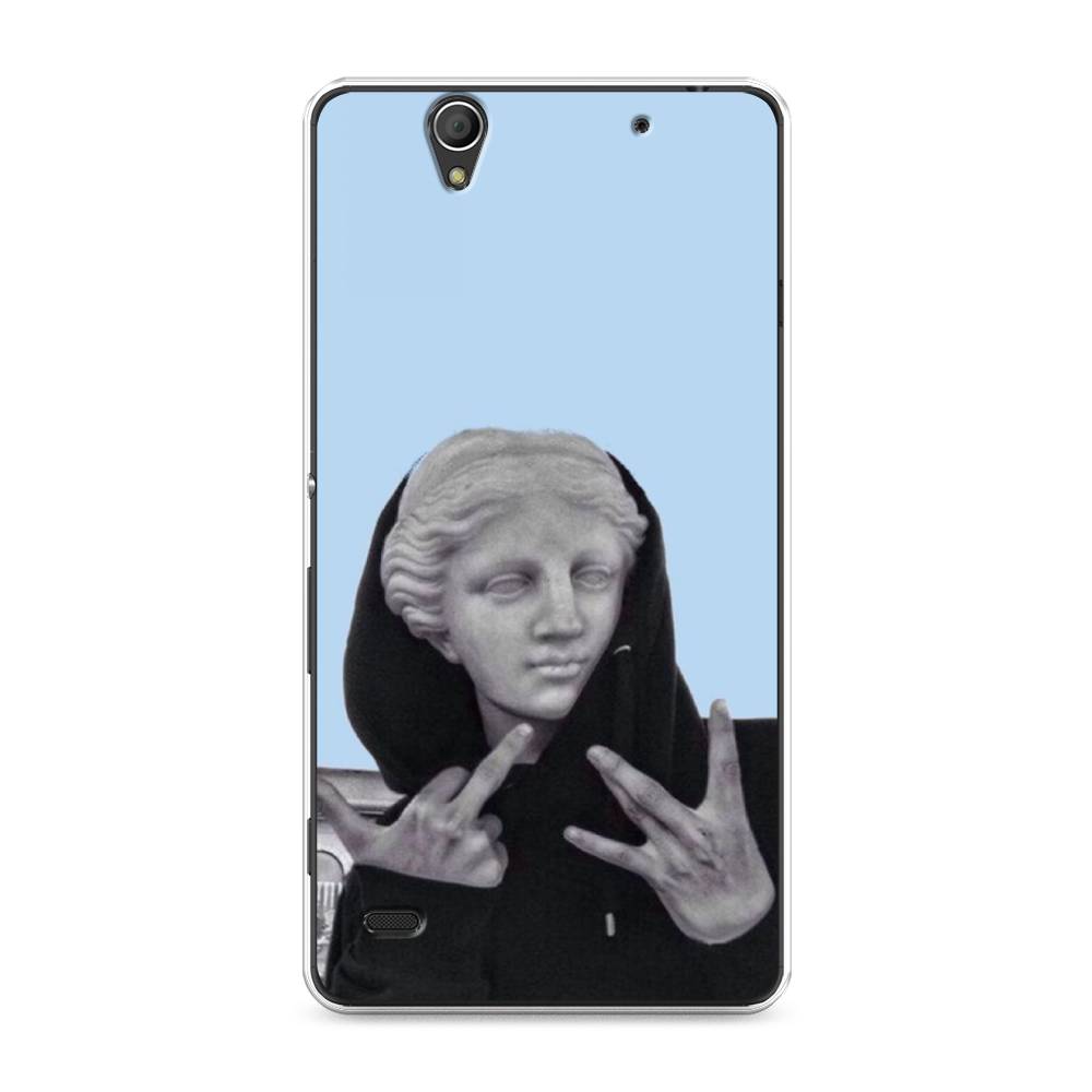 

Чехол Awog на Sony Xperia C4 "SWAG статуя", Разноцветный, 52650-9