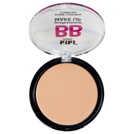 Пудра компактная для лица KIKI BB 12, светло-персиковый kiki бронзер для лица bronzer 101