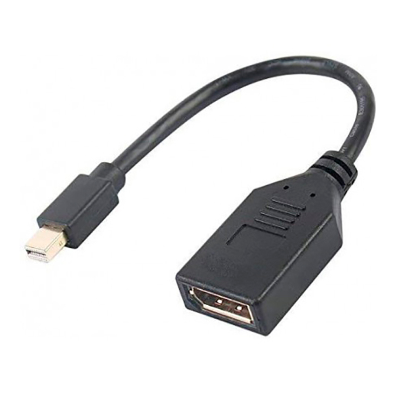 Кабель KS-IS MiniDisplayPort - DisplayPort вилка-розетка 0.15м (KS-589) черный