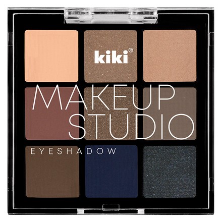 Тени для век Kiki MAKEUP STUDIO EYESHADOW 202, Mix silvana тени для век make up studio