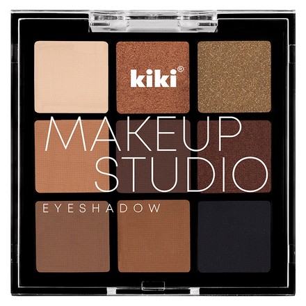 Тени для век Kiki MAKEUP STUDIO EYESHADOW 203, Chocolate