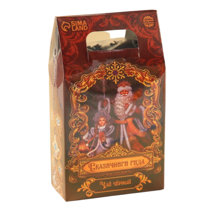 

Чай чёрный «Сказочного года», вкус: тропические фрукты, 100 г.