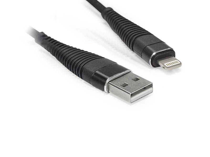 фото Аксессуар cbr usb - lightning 2.1a 1m cb 501 black