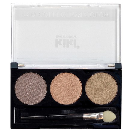 Тени для век Kiki Shadow Trio Collection Color 104, пряный имбирь тени для век sitisilk trio color т 13 4 8 г