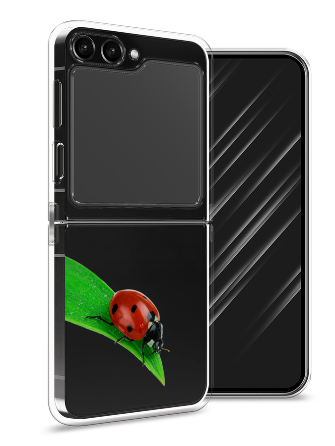 

Чехол Awog на Samsung Galaxy Z Flip 5 "На счастье", Белый;красный;зеленый, 2108350-1