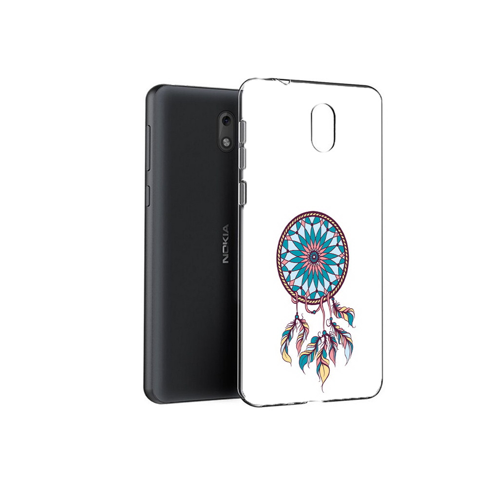 

Чехол MyPads Tocco для Nokia 2.1 ловец снов синий (PT114269.92.443), Прозрачный, Tocco