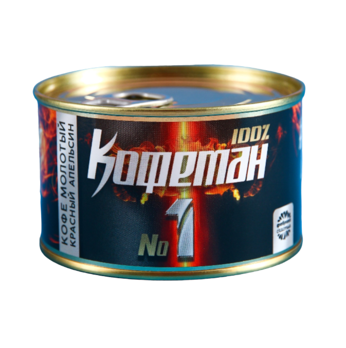 

Кофе молотый «Кофеман» в консервной банке, вкус: красный апельсин, 30 г.