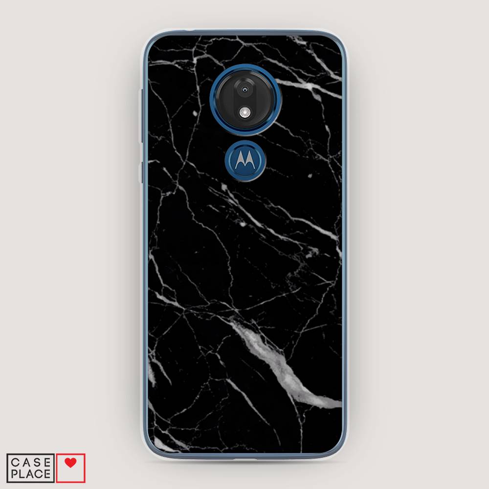 

Чехол Awog на Motorola Moto G7 / Моторола Мото G7 "Черный минерал", 241150-3