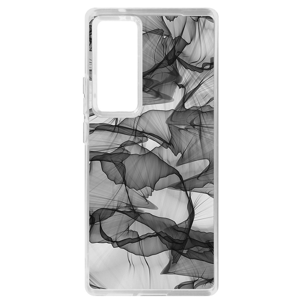 

Чехол-накладка Krutoff Clear Case Абстракт 14 для Vivo X60 Pro, Прозрачный