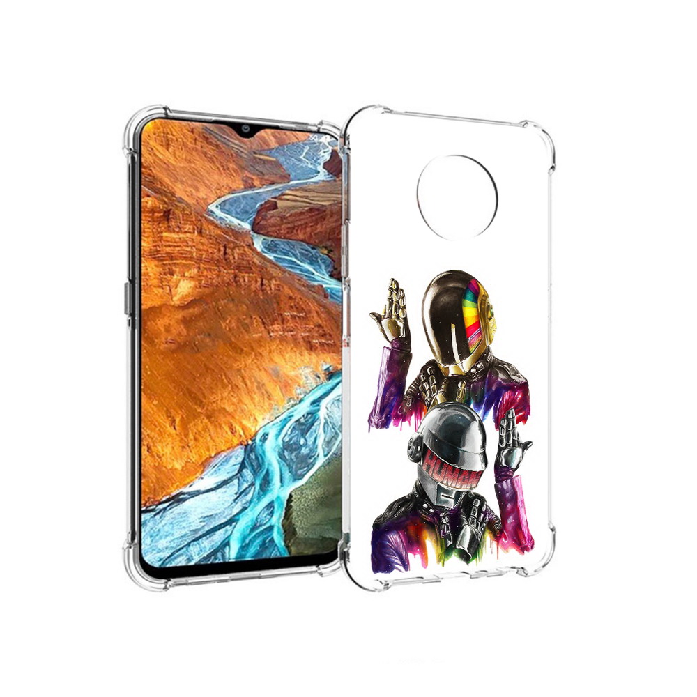 

Чехол MyPads Tocco для Nokia G300 диско космонавты (PT224563.108.329), Прозрачный, Tocco