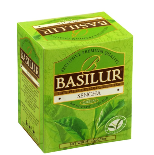 

Чай зеленый Basilur Sencha в пакетиках 3,5 г x 10 шт
