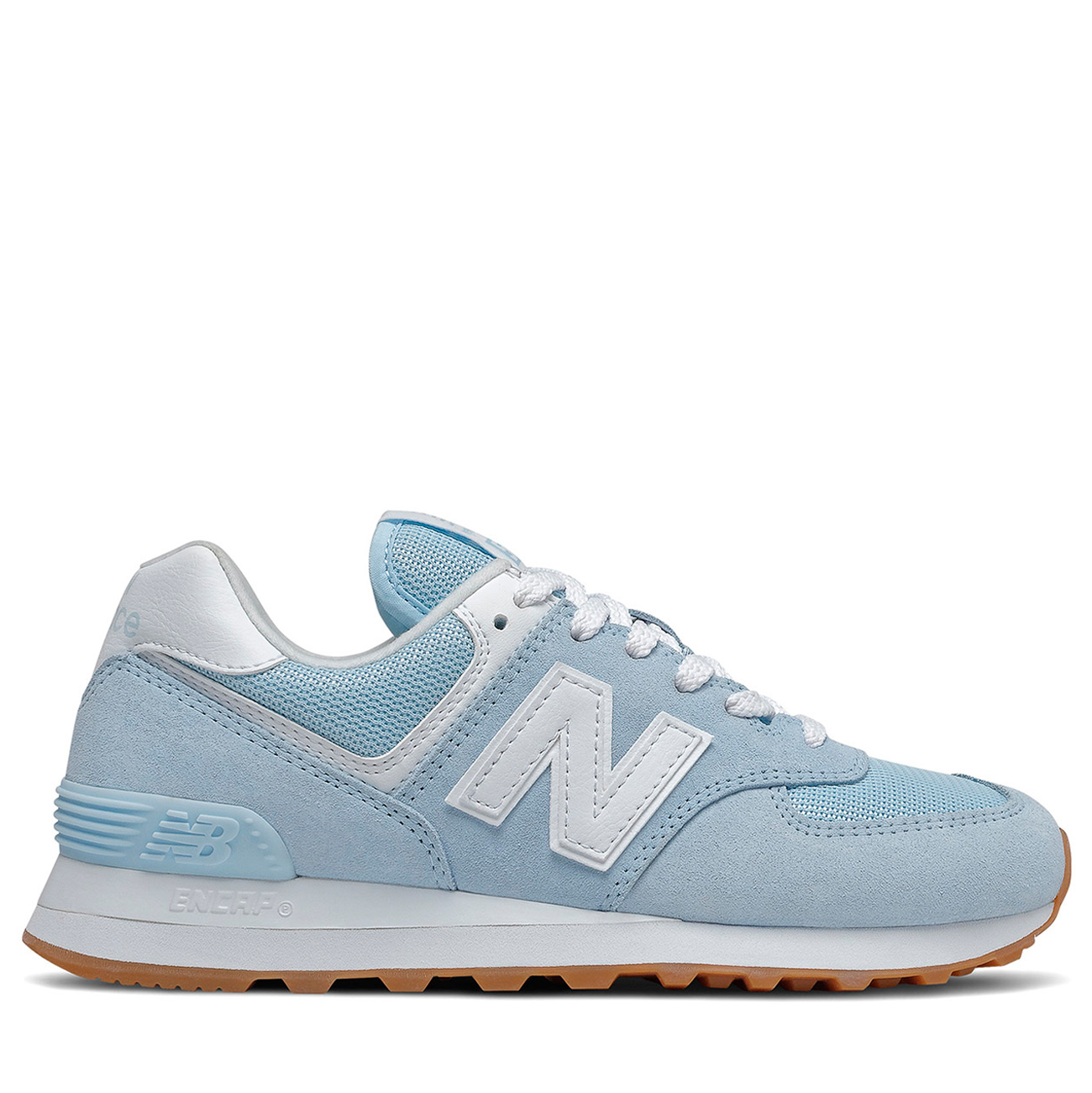 

Кроссовки женские New Balance 574 голубые 36.5 EU, Голубой, 574