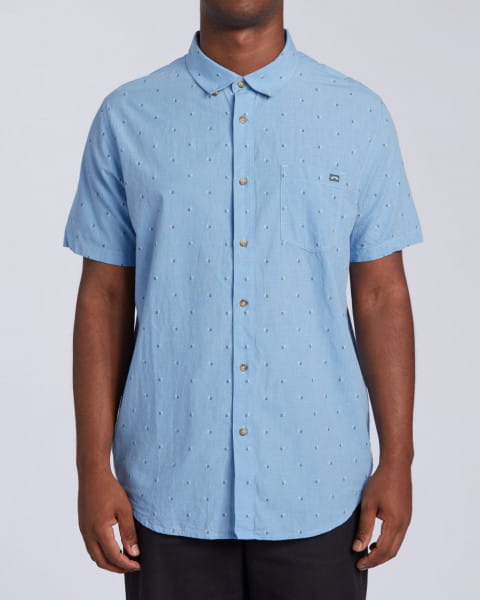 

Рубашка мужская Billabong W1SH24-BIP1 голубая L, W1SH24-BIP1