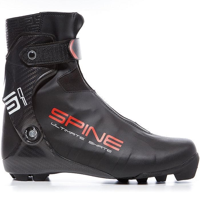 

Лыжные ботинки SPINE NNN Ultimate Skate (599-S SCF (Bl/Br)) (черный/бордовый) (43)