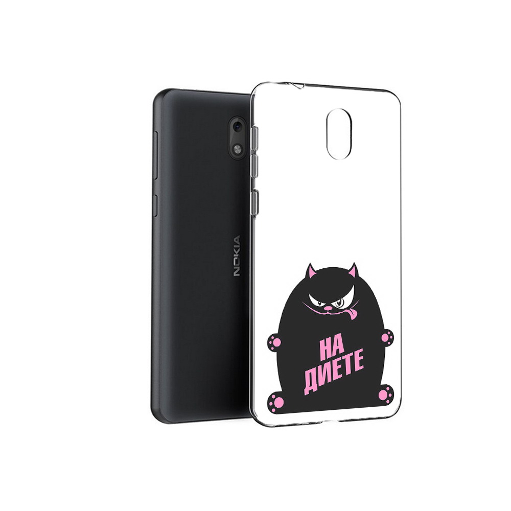 

Чехол MyPads Tocco для Nokia 2.1 на диете (PT114269.92.492), Прозрачный, Tocco
