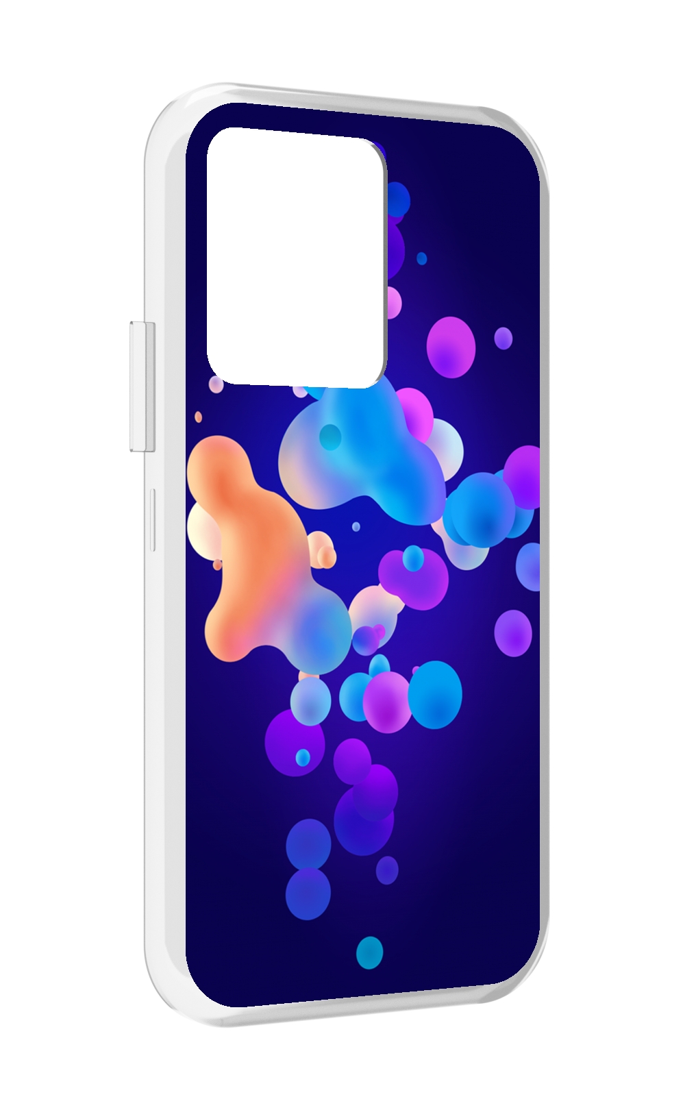 

Чехол MyPads абстрактные-пузырьки для Vivo iQOO 10, Прозрачный, Tocco